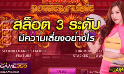 ทำความรู้จักเกมสล็อตที่มี 3 ระดับความเสี่ยง
